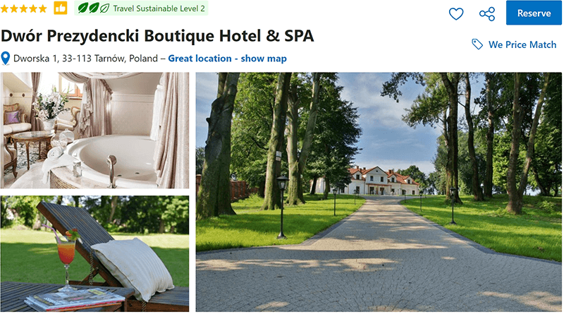 Dwór Prezydencki Boutique Hotel and Spa