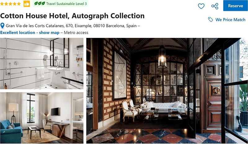 Cotton House Hotel, Autograph Collection