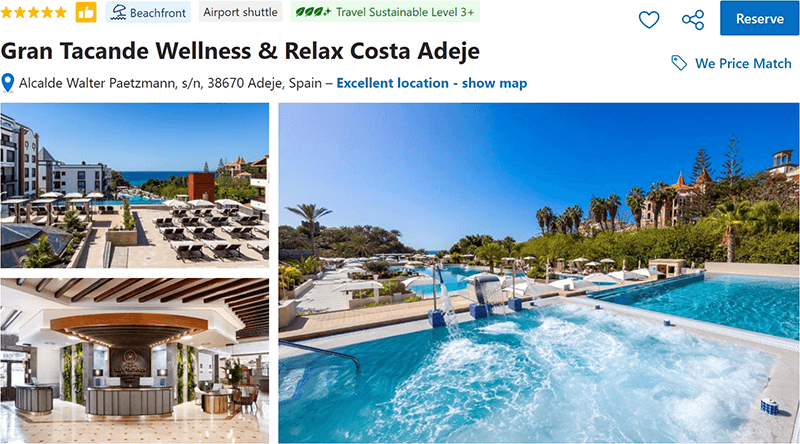 Gran Tacande Wellness and Relax Costa Adeje