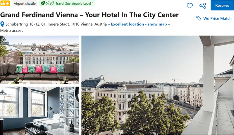 Grand Ferdinand Vienna