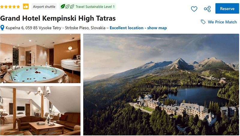 Grand Hotel Kempinski High Tatras