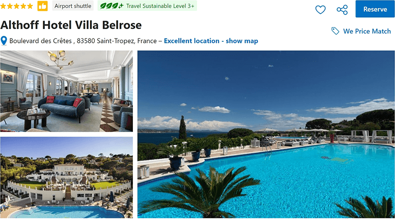 Althoff Hotel Villa Belrose