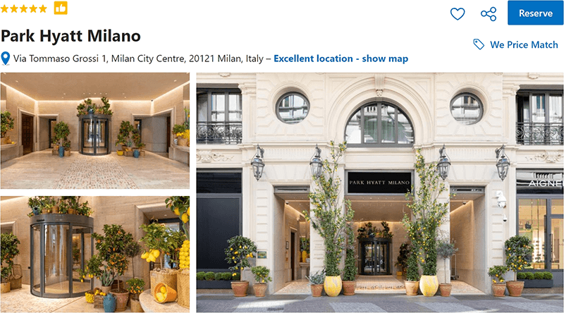 Park Hyatt Milano
