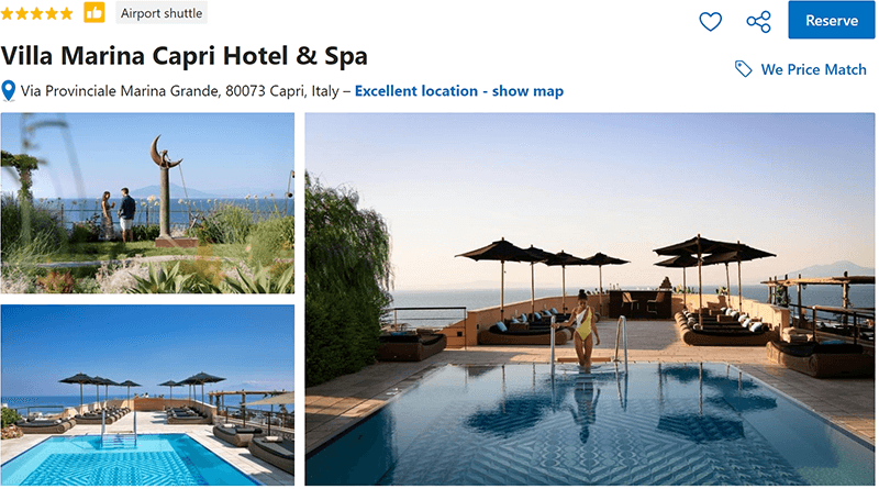 Villa Marina Capri Hotel and Spa