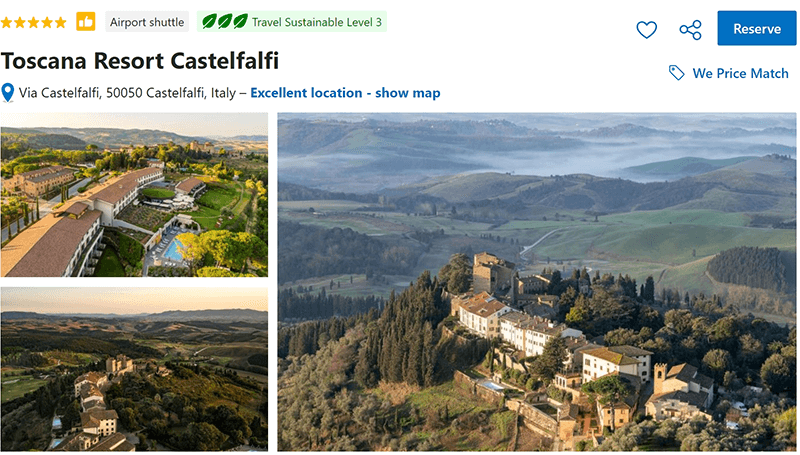 Toscana Resort Castelfalfi