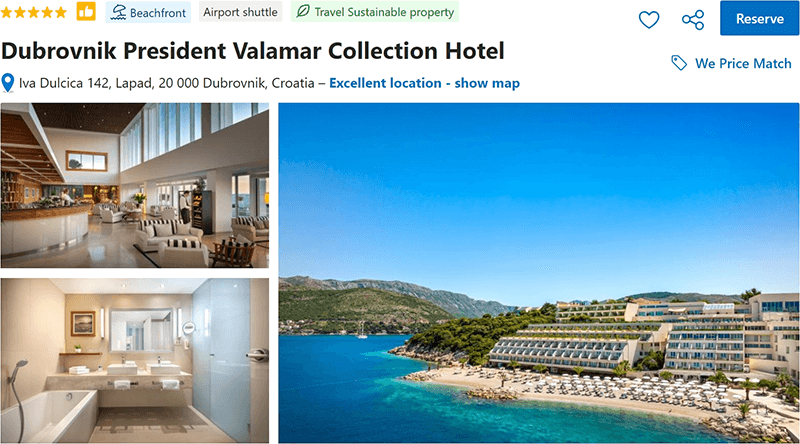 Dubrovnik President Valamar Collection Hotel