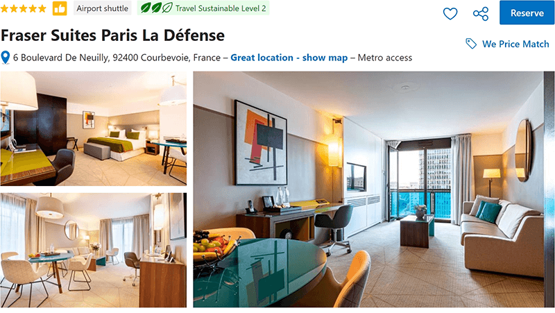 Fraser Suites Paris La Défense