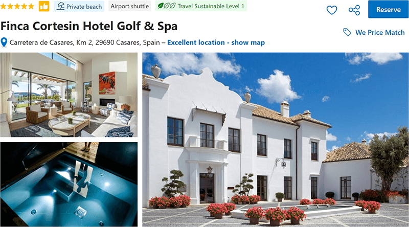 Finca Cortesin Hotel Golf and Spa