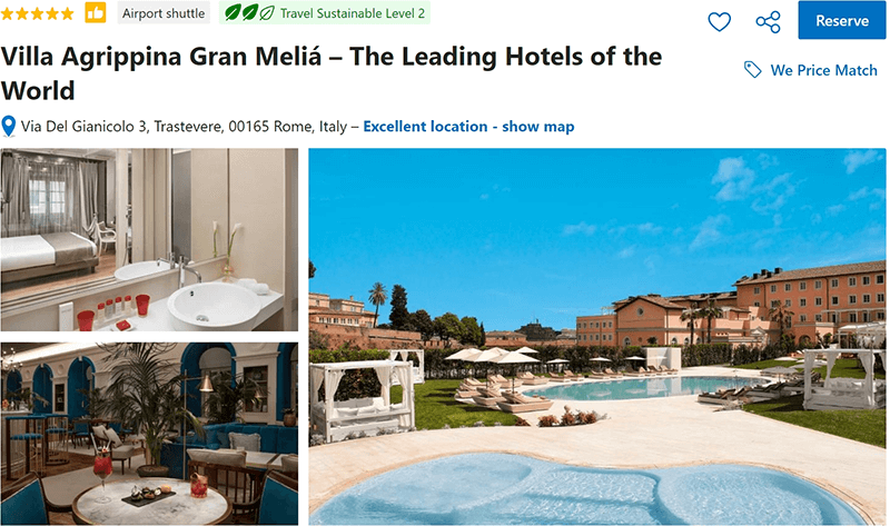 Villa Agrippina Gran Meliá