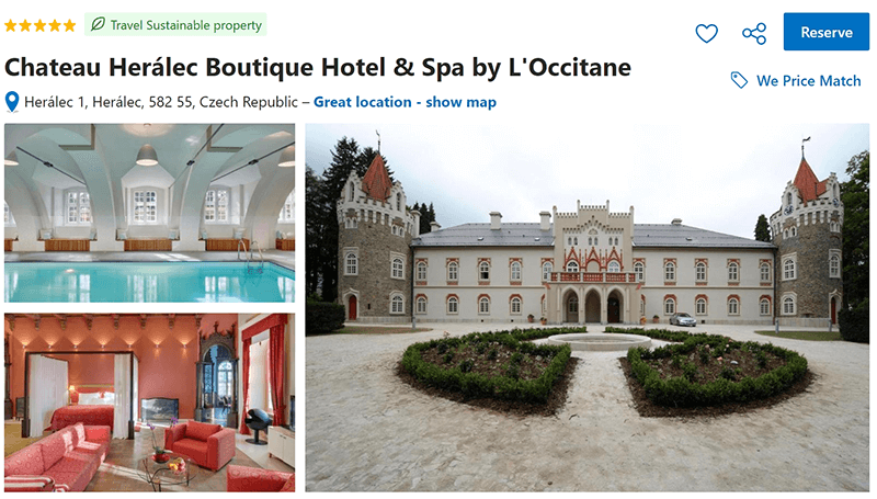 Chateau Herálec Boutique Hotel and Spa