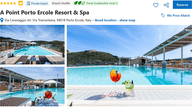 A Point Porto Ercole Resort and Spa