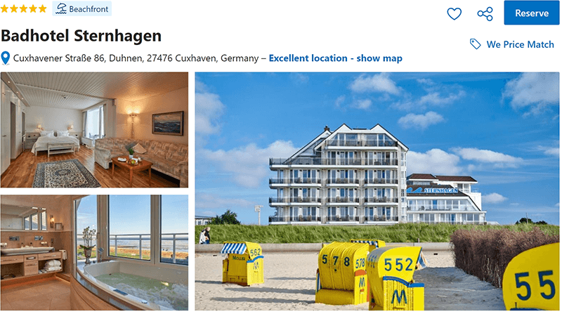 Badhotel Sternhagen Cuxhaven