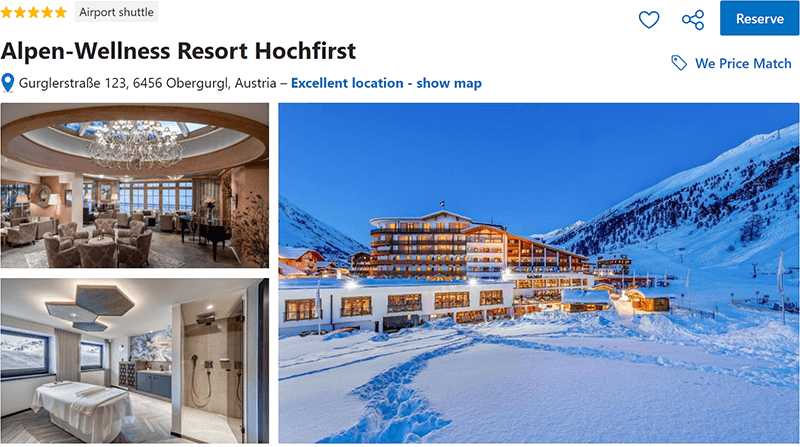 Alpen-Wellness Resort Hochfirst Obergurgl