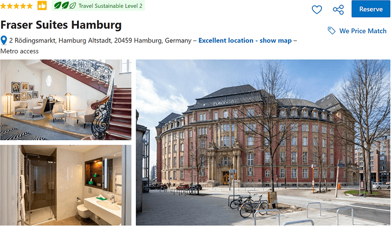 Fraser Suites Hamburg
