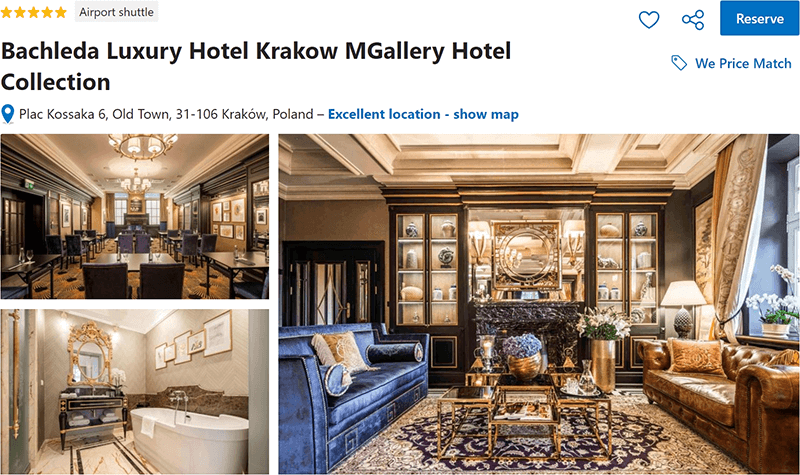 Bachleda Luxury Hotel Krakow
