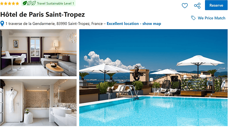 Hôtel de Paris Saint-Tropez