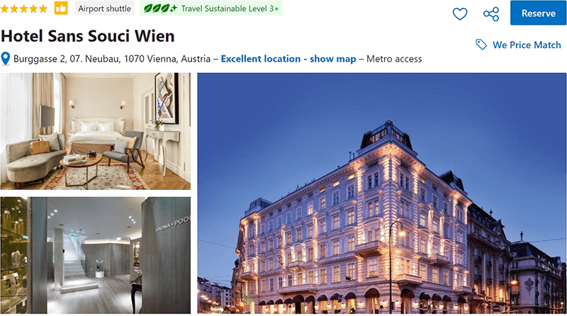 Hotel Sans Souci Wien