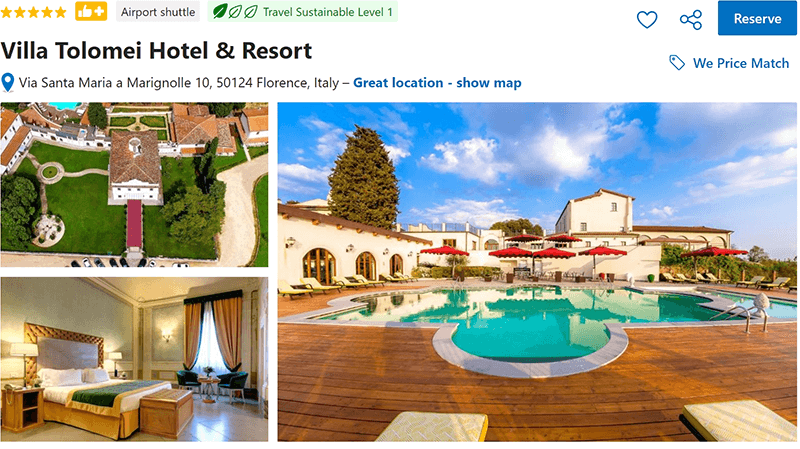 Villa Tolomei Hotel and Resort