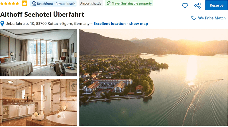 Althoff Seehotel Überfahrt