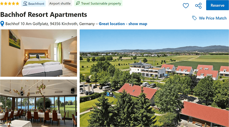 Bachhof Resort Apartments Kirchroth