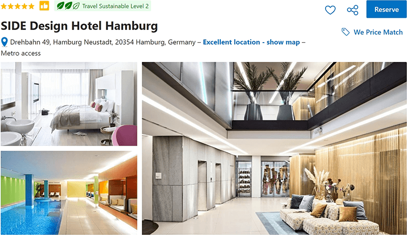 Side Design Hotel Hamburg