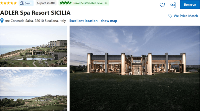 Adler Spa Resort Sicilia