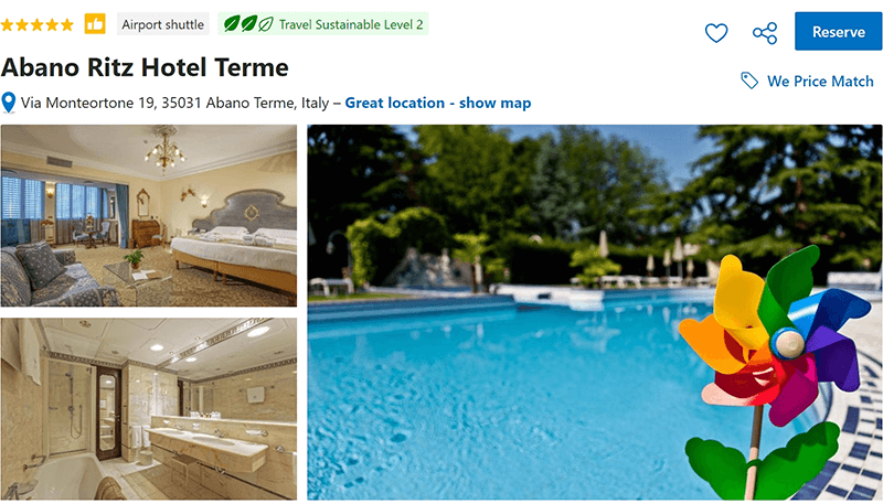 Abano Ritz Hotel Terme