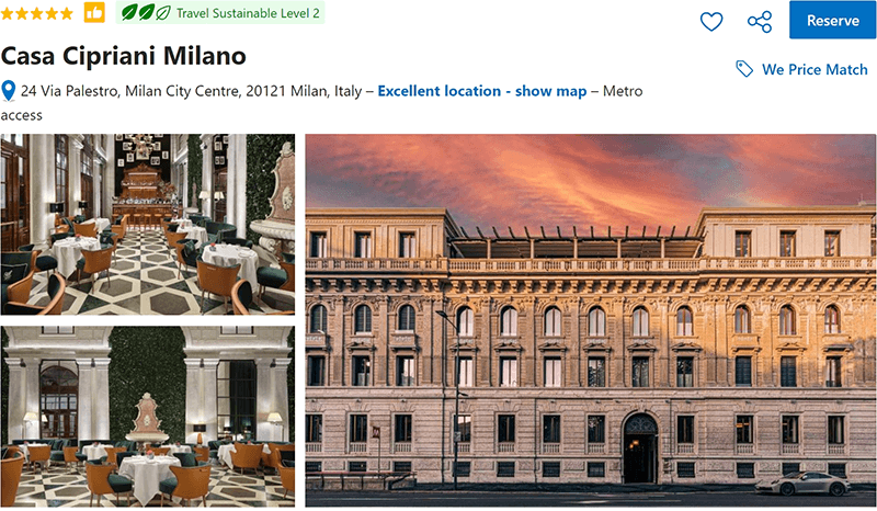 Casa Cipriani Milano