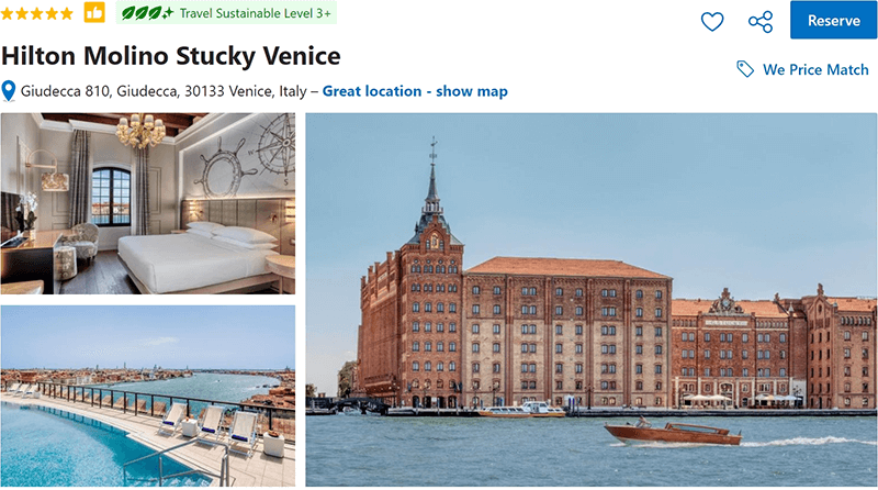 Hilton Molino Stucky Venice