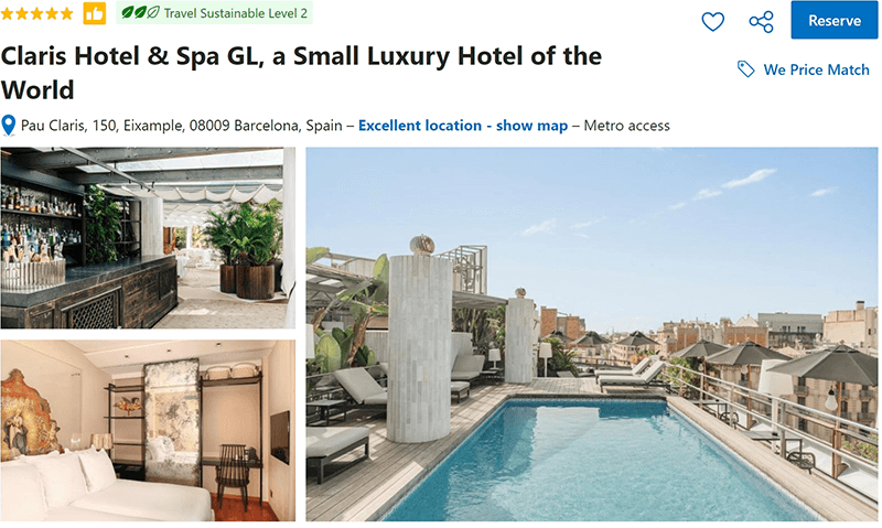 Claris Hotel and Spa GL