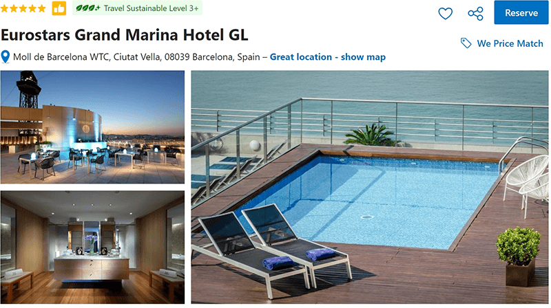 Eurostars Grand Marina Hotel GL
