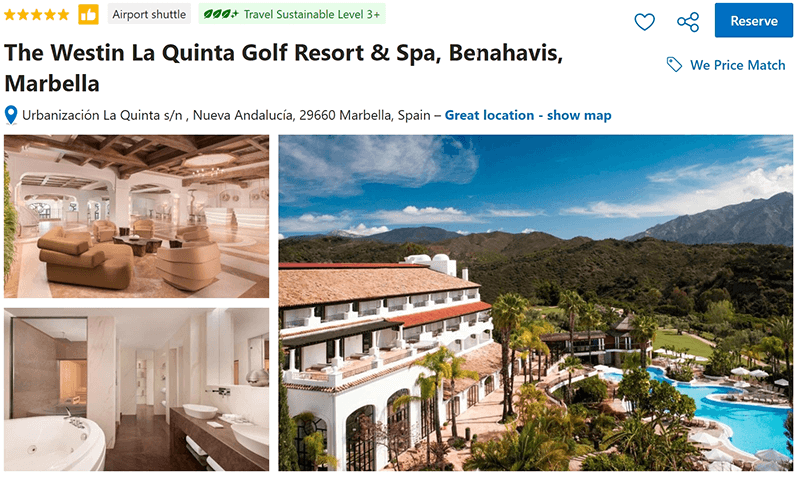 The Westin La Quinta Golf Resort and Spa