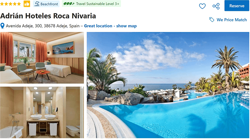 Adrián Hoteles Roca Nivaria