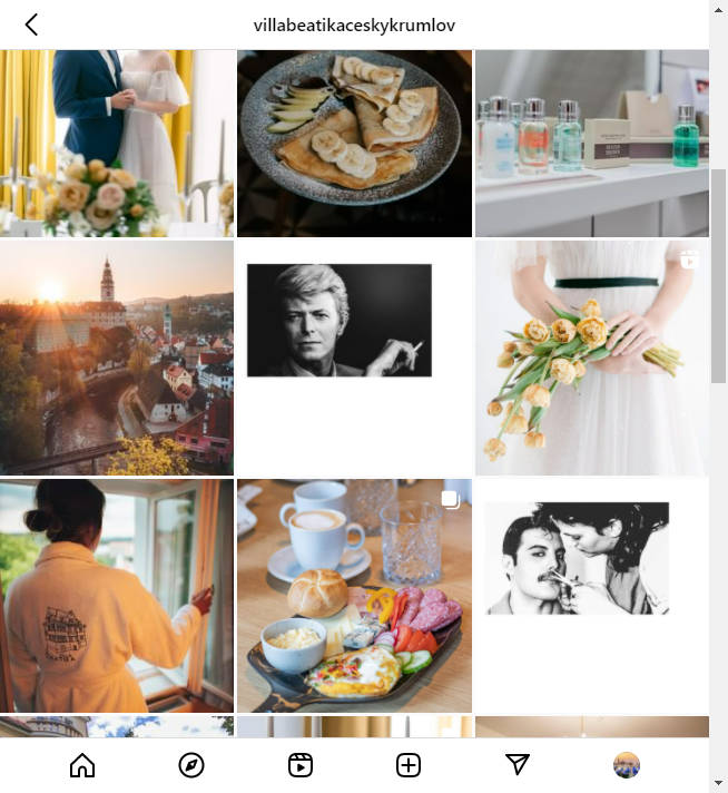 Instagram Hotel Account