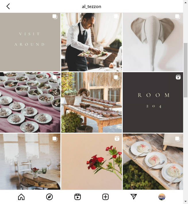 Instagram Hotel Account