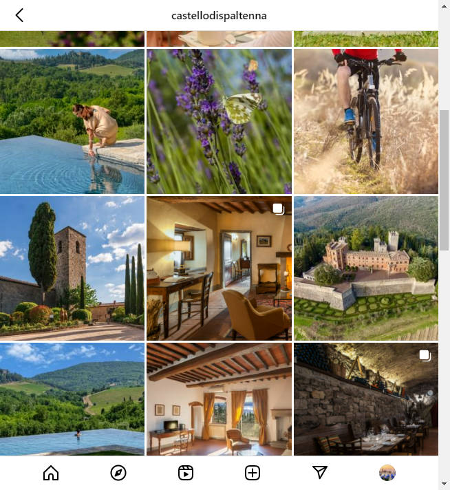 Instagram Hotel Account