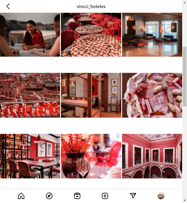 Instagram Hotel Account