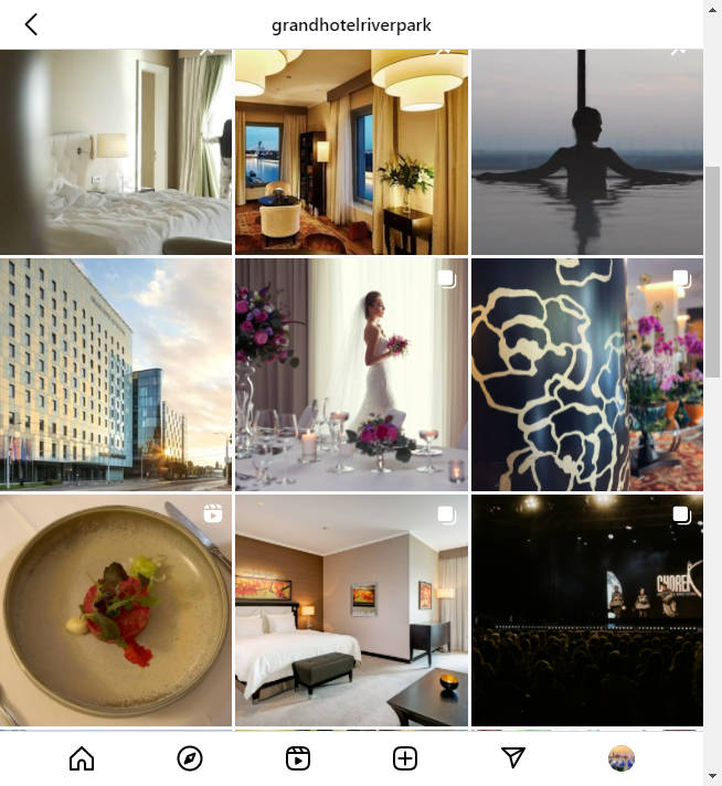 Instagram Hotel Account