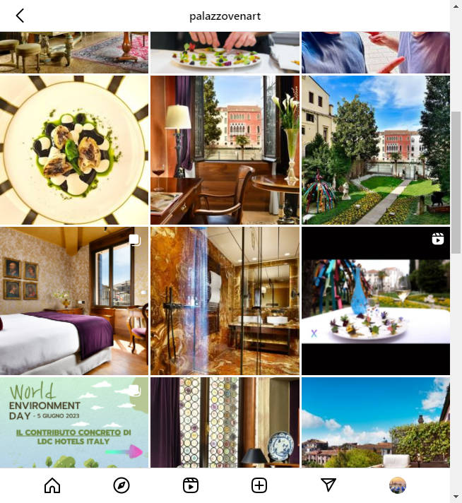 Instagram Hotel Account