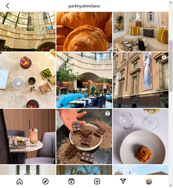 Instagram Hotel Account