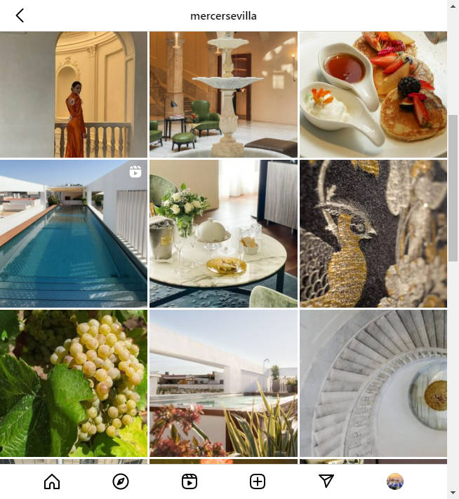 Instagram Hotel Account