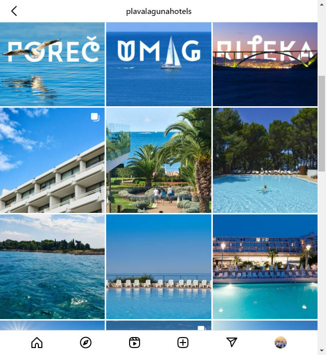 Instagram Hotel Account