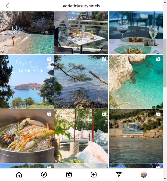 Instagram Hotel Account