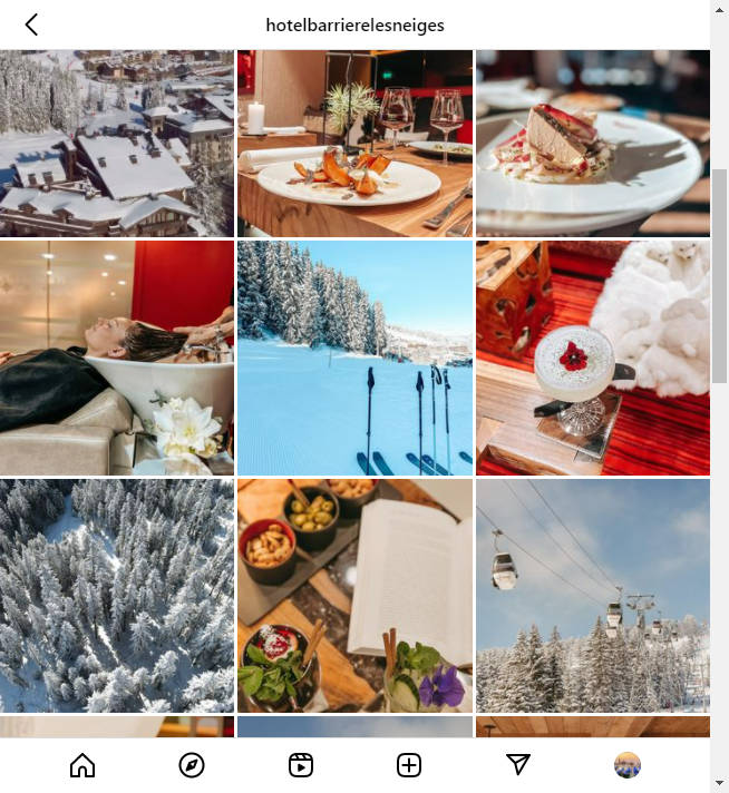 Instagram Hotel Account