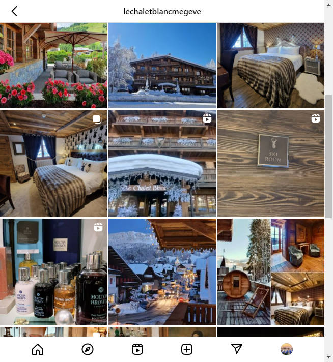 Instagram Hotel Account