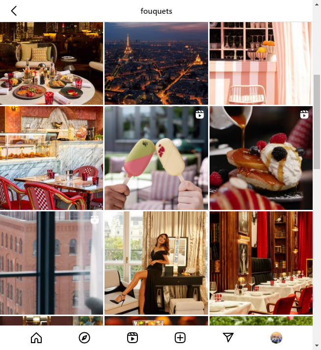 Instagram Hotel Account