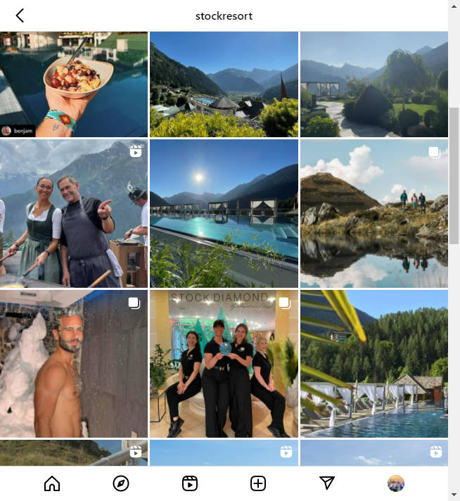 Instagram Hotel Account