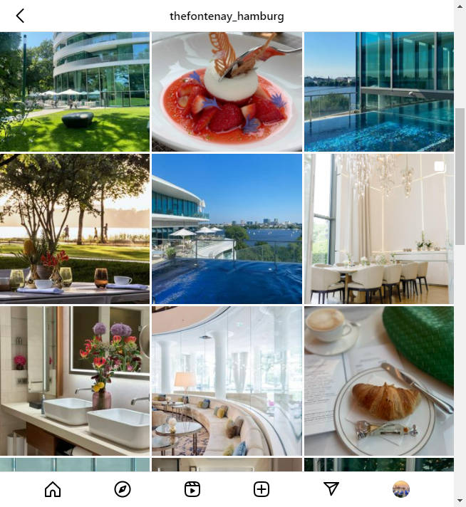 Instagram Hotel Account