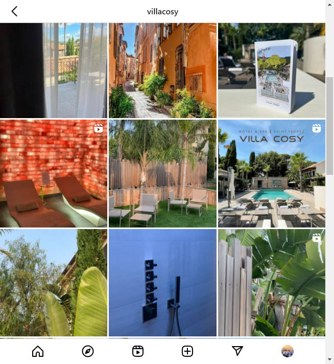 Instagram Hotel Account