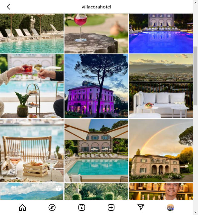 Instagram Hotel Account